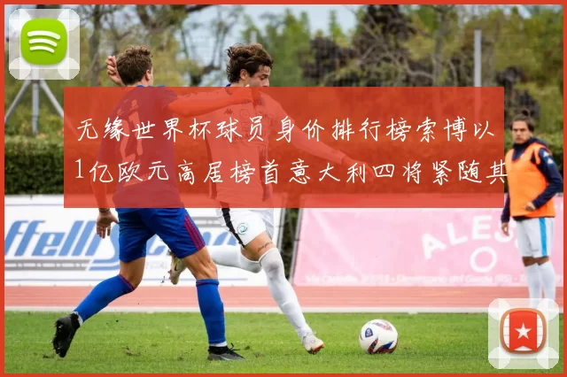 无缘世界杯球员身价排行榜索博以1亿欧元高居榜首意大利四将紧随其后